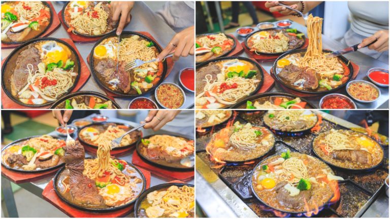 ហូរទឹកមាត់ច្រោកៗ? មីដុតស្តេកសាច់គោអូស្ត្រាលី ដុតក្ដៅៗជះក្លិនឈ្ងុយភាយៗ ជាតិសន្លប់?
